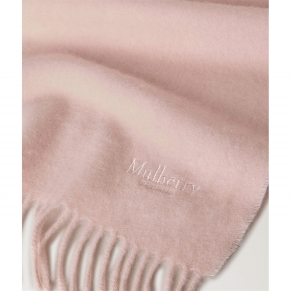 Mulberry Cashmere Scarf Blossom Pink